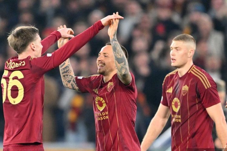 Roma Pesta Gol ke Gawang Monza, Menang Telak 4-0 di Olimpico