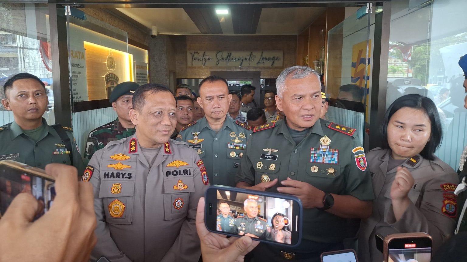 Kapolda Kaltara & Pangdam VI/Mulawarman Pastikan Soliditas TNI-Polri Pasca Insiden Mapolres Tarakan