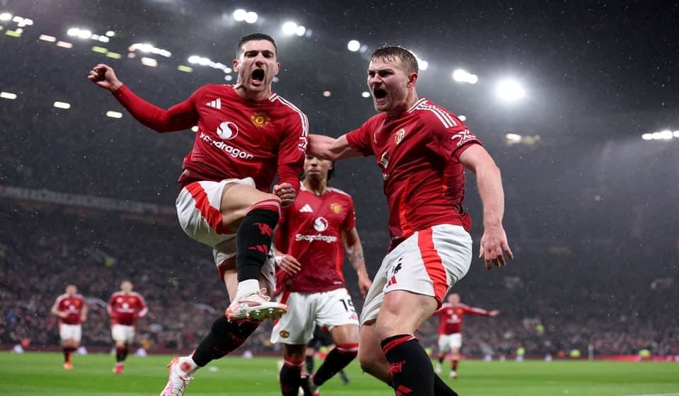 Manchester United Susah Payah Kalahkan Ipswich Town 3-2 di Old Trafford