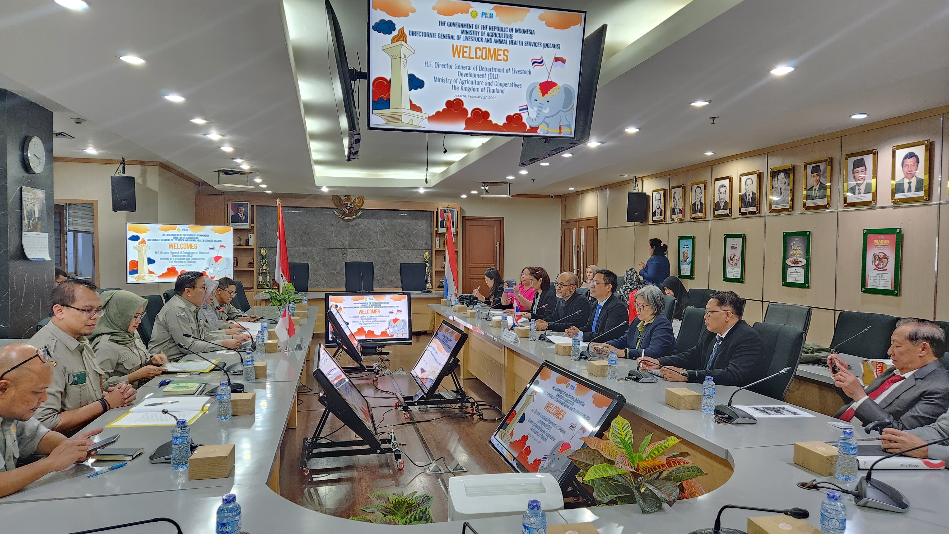 Indonesia dan Thailand Bersinergi Kendalikan Penyakit Hewan