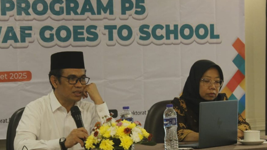 Kemenag Dorong ZISWaf Goes to School Lewat Kolaborasi Lintas Sektoral