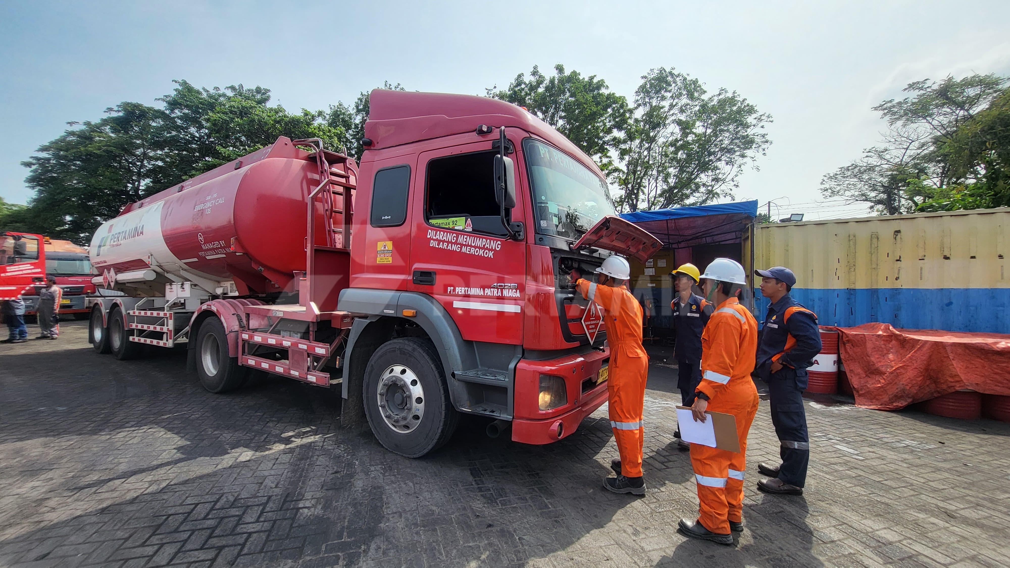 Jelang Mudik, Pertamina Patra Niaga Ramp Check Armada Mobil Tangki