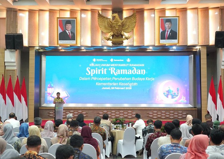 Kemenkes Gelar Kuliah Umum “Spirit Ramadan” untuk Perkuat Budaya Kerja Berintegritas