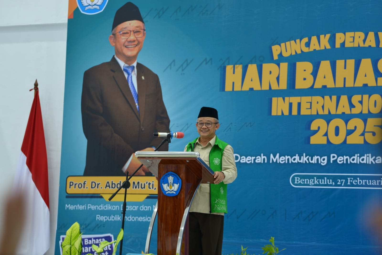 Kemendikdasmen Rayakan HBII 2025 di Bengkulu, Perkuat Pelestarian Bahasa Daerah