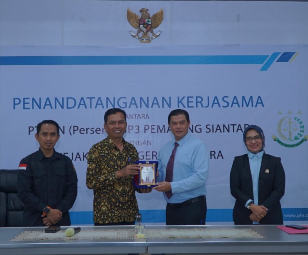 Perkuat Sinergi, PLN UP3 Pematangsiantar Tandatangani MOU dengan Kejari Batubara