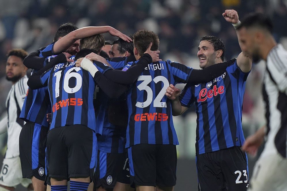 Juventus Dibantai Atalanta 0-4, Posisi di Klasemen Terancam