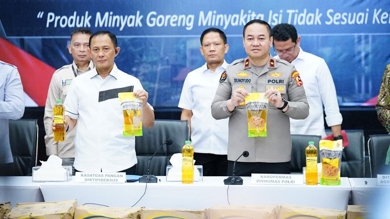Bareskrim Polri Ungkap Kasus Pengemasan Ulang Minyak Goreng “Minyakita” Tak Sesuai Takaran