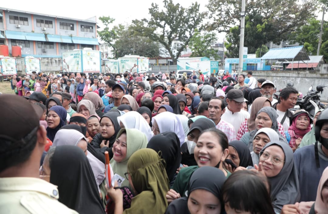 PLN UID Sumut Jual 1000 Paket Sembako Cuma Rp50 Ribu/Paket