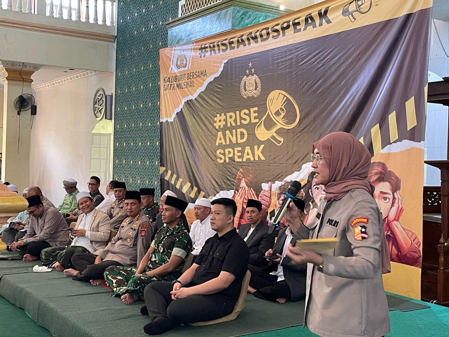Lawan Kekerasan, Brigjen Nurul Azizah Dorong Santri Berani Bersuara