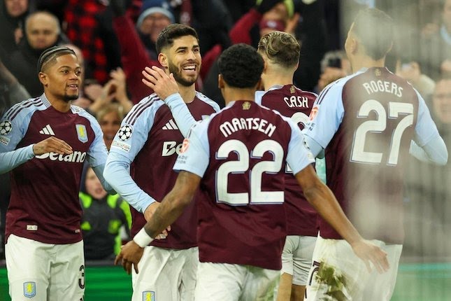Aston Villa Melaju ke Perempat Final Liga Champions Usai Bungkam Club Brugge 3-0