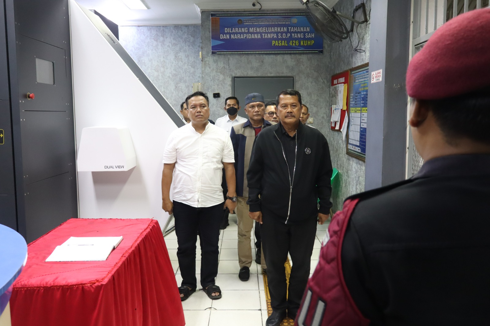 Dirjenpas Irjen Pol Mashudi Kunjungi Lapas Kelas IIA Pancurbatu, Apresiasi Kebersihan dan Pelayanan