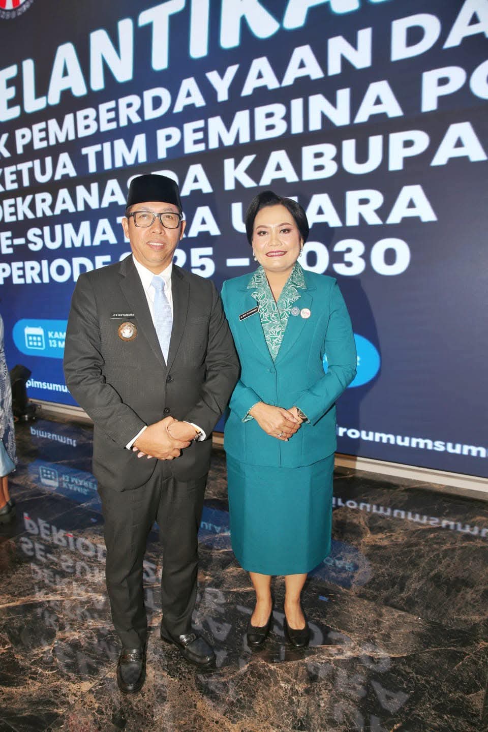 Kahiyang Ayu Lantik 32 Ketua TP PKK se-Sumut, Neny Angelina JTP Turut Dikukuhkan