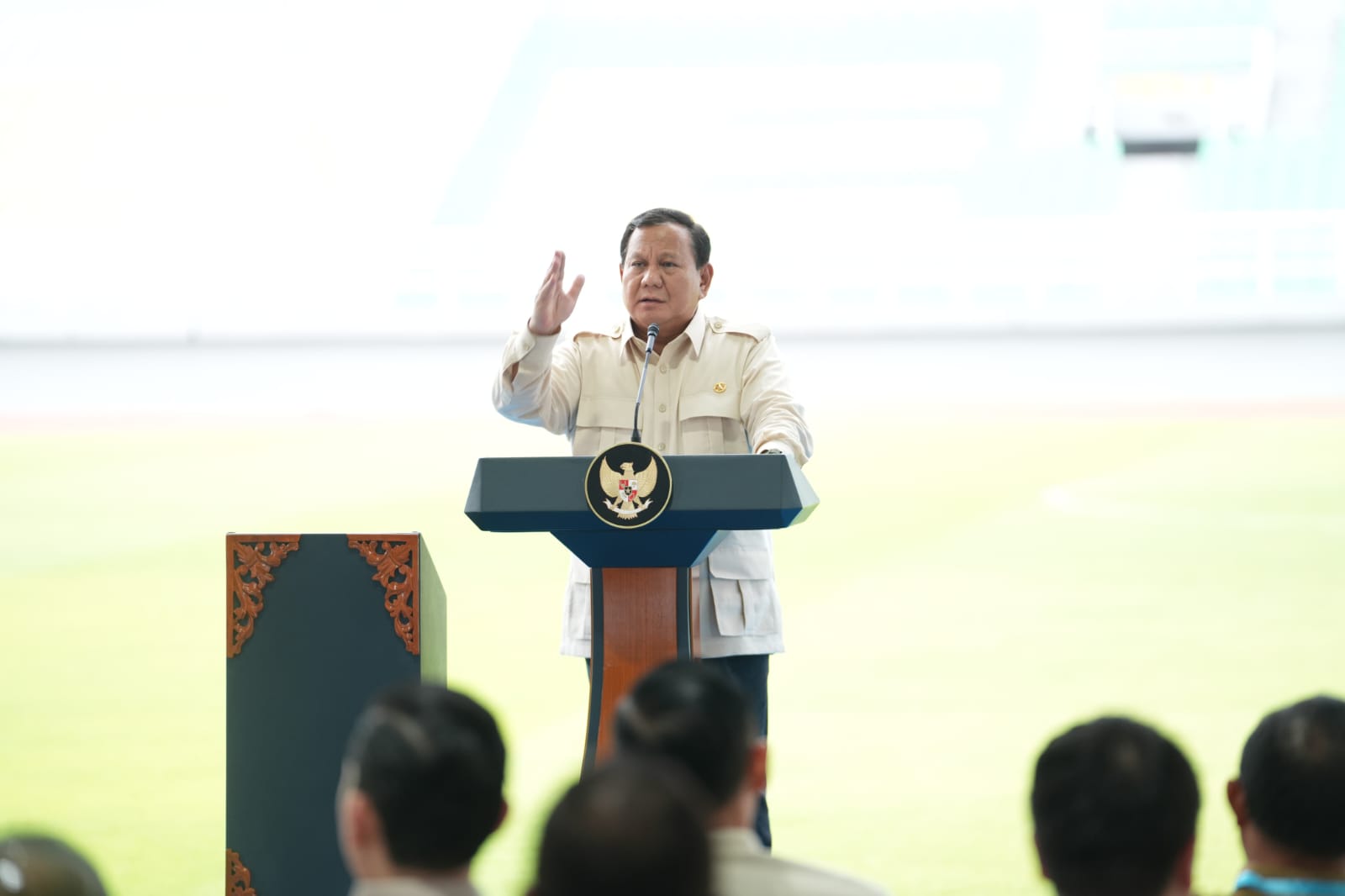 Presiden Prabowo Dukung Pembentukan Klub Sepak Bola Amatir di Daerah