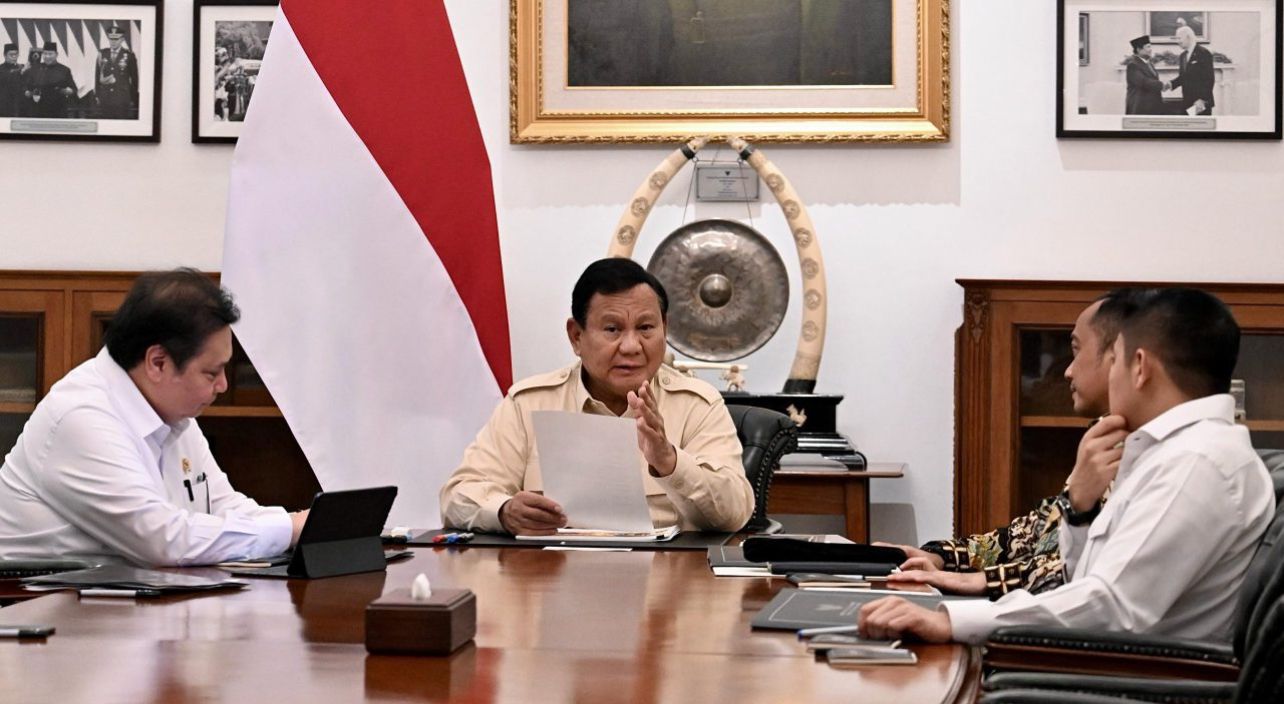 Presiden Prabowo Undang Menko Airlangga ke Istana, Bahas Ekonomi Nasional dan Investasi Strategis