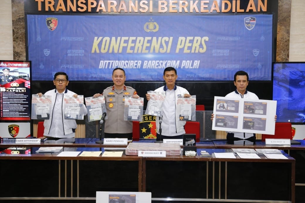 Bareskrim Polri Ungkap Penipuan Trading Kripto, Tiga Pelaku Ditangkap