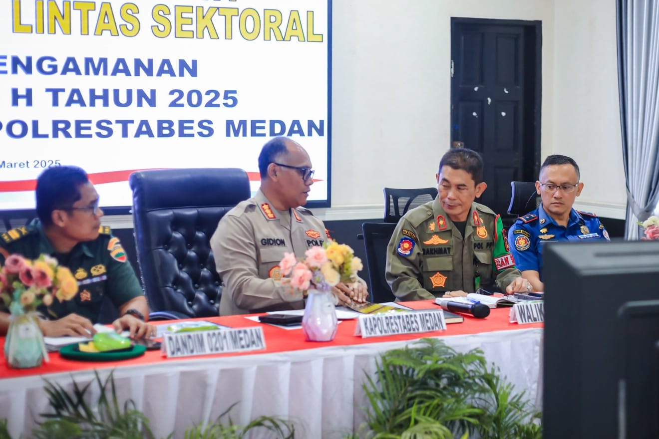 Pemko Medan Siap Dukung Pengamanan Idul Fitri 1446 H