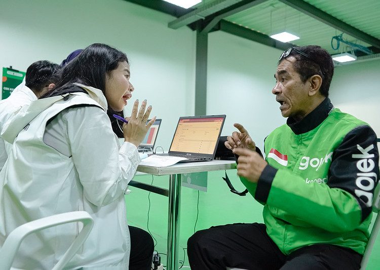 Kemenkes dan Gojek Gelar Cek Kesehatan Gratis untuk Mitra Driver di Jakarta