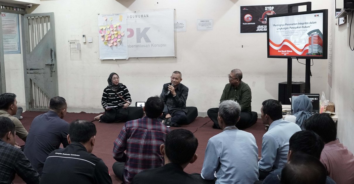 KPK Perkuat Integritas Pegawai Rutan Melalui Program Penguatan Antikorupsi