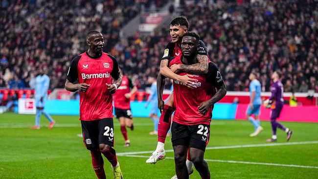 Bayer Leverkusen Taklukkan VfL Bochum 3-1, Tempel Ketat Bayern Munich di Puncak Klasemen