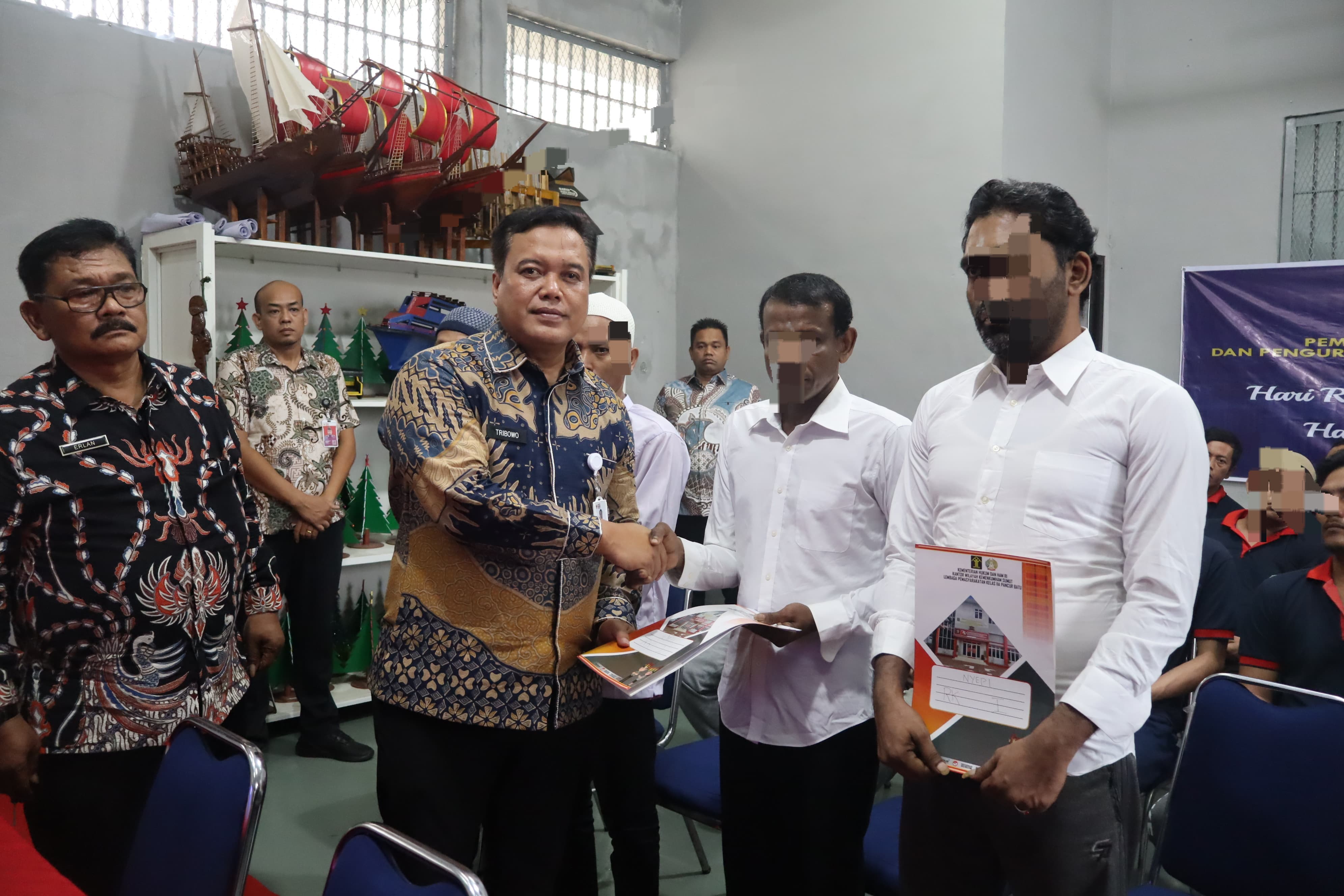 639 WBP Lapas Pancurbatu Terima Remisi Nyepi dan Idul Fitri