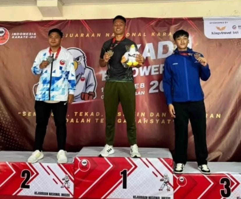 Serda Andri Yudha Raih Juara 1 di Kejurnas Inkado Empowering 2025