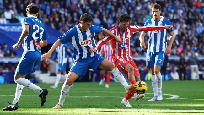 Atletico Madrid Ditahan Imbang Espanyol, Gagal Raih Poin Penuh
