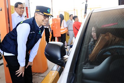 Pelepasan One Way Nasional Dipimpin Kapolri, Menkes Cek Kesiapan Kesehatan Pemudik