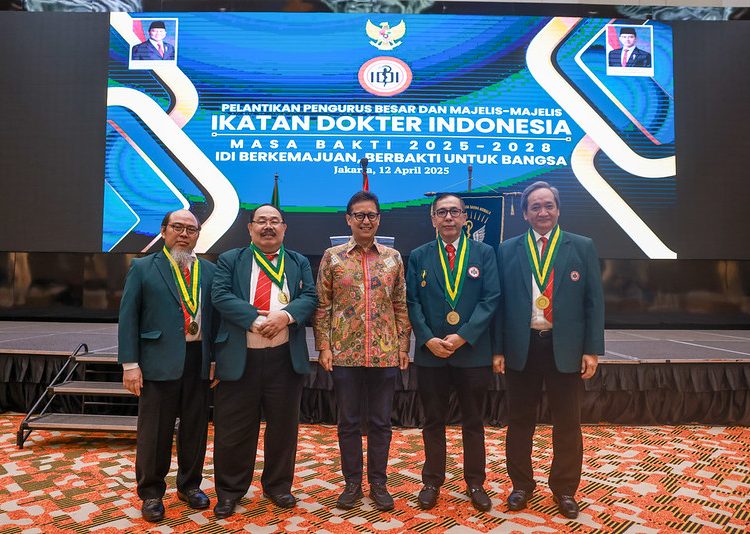 Pelantikan PB IDI Dihadiri Menkes, Bangun Ketahanan Kesehatan Bersama