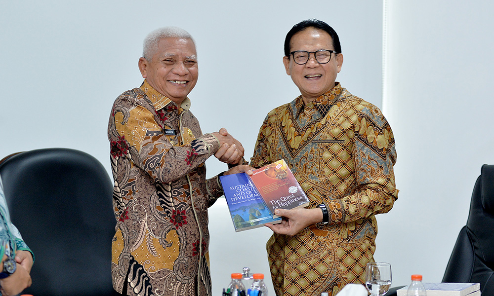 Bahas Agromaritim, Wagub Sumut dan Rokhmin Dahuri Sinergi Tingkatkan Ekonomi Sumut