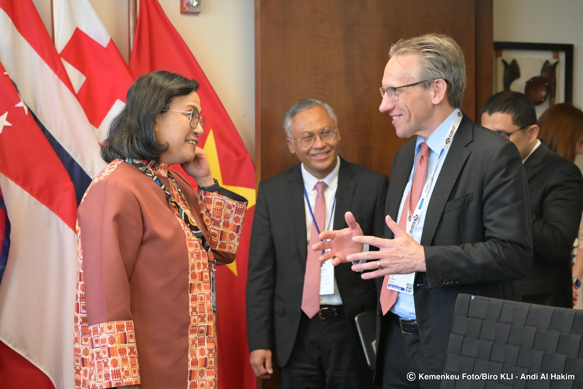 Pertemuan Menkeu Sri Mulyani dan Menkeu Jerman: Diskusikan Perdagangan dan Aksesi OEC