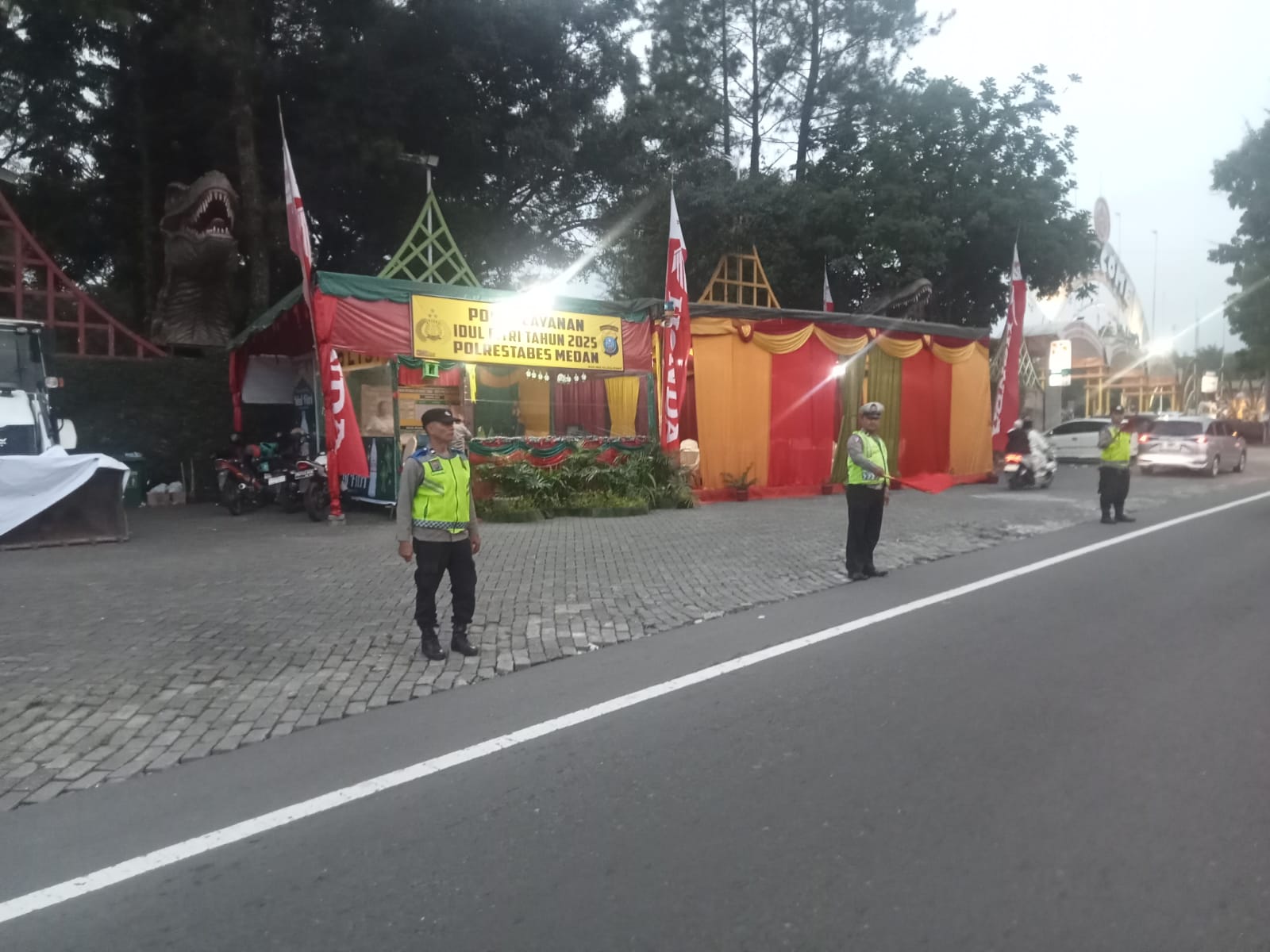 Arus Lalin Pancurbatu Longgar, Kendaraan Menurun 30%