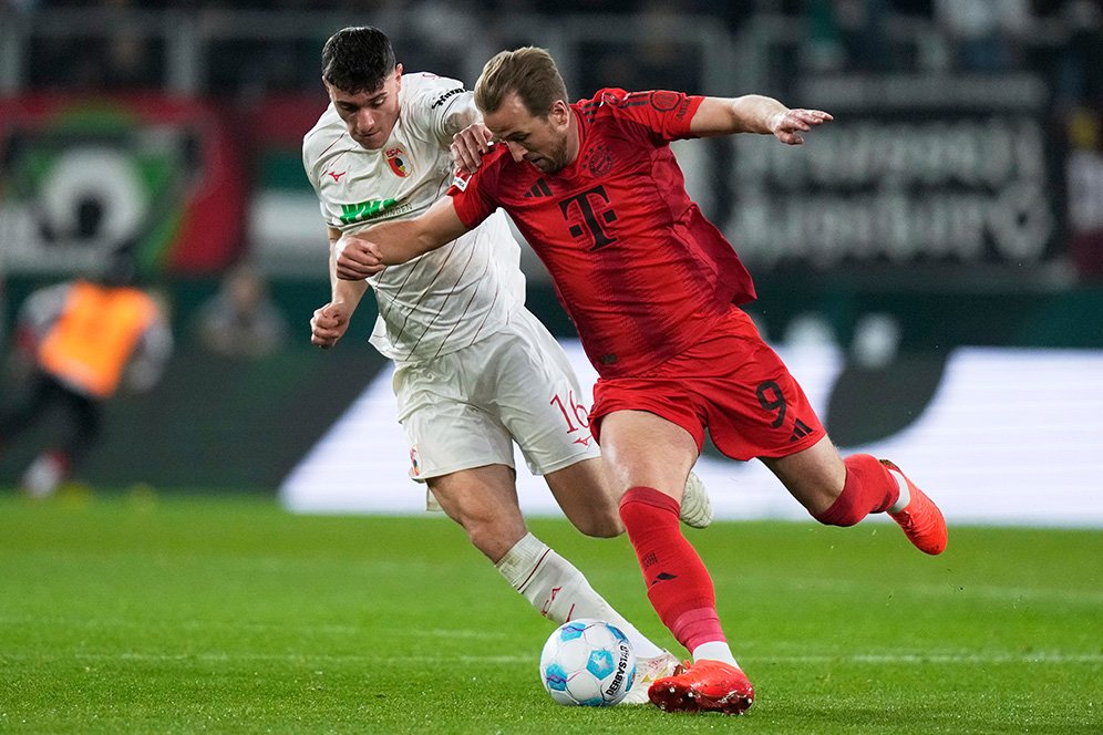 Bayern Munchen Bangkit dan Tundukkan Augsburg 3-1, Mantapkan Posisi di Puncak Klasemen