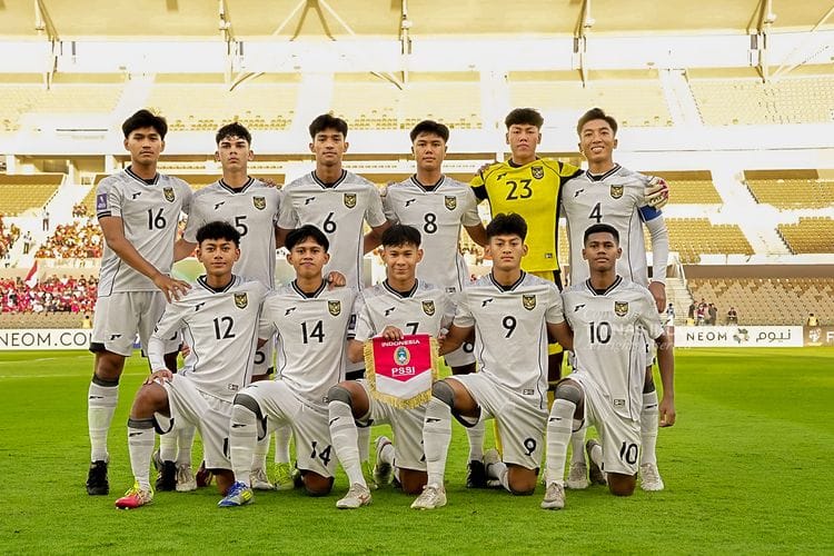 Indonesia U-17 Ukir Sejarah, Tumbangkan Korea Selatan di Piala Asia U-17 2025
