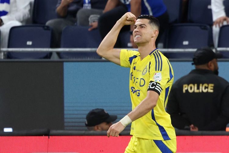Ronaldo Cetak Dua Gol, Al Nassr Tundukkan Al Hilal 3-1 di Kingdom Arena
