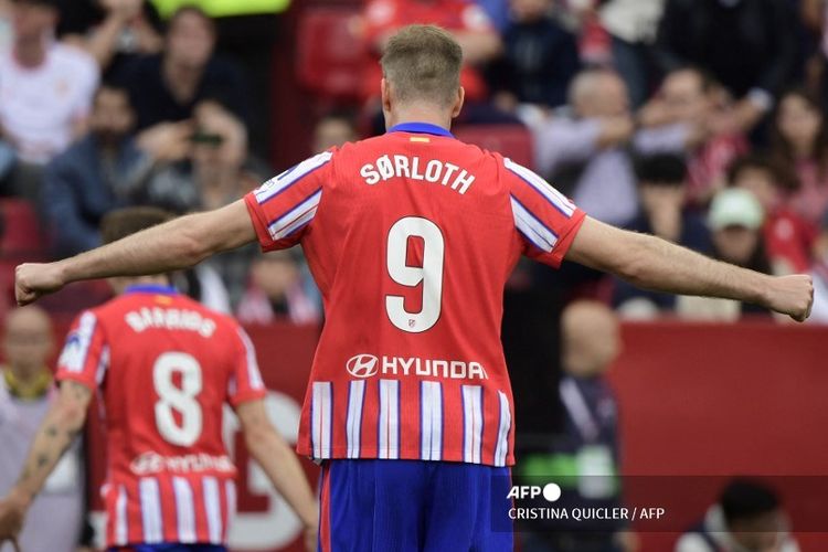 Gol Dramatis Pablo Barrios Bawa Atletico Madrid Kalahkan Sevilla 2-1