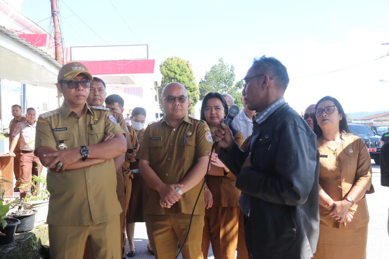 Bupati Pimpin Apel Pagi di RSUD Tarutung, Soroti Layanan Kesehatan dan Kebersihan