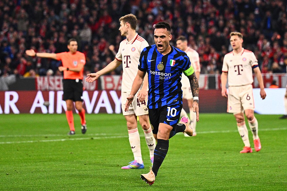 Inter Milan Curi Kemenangan di Markas Bayern Munchen