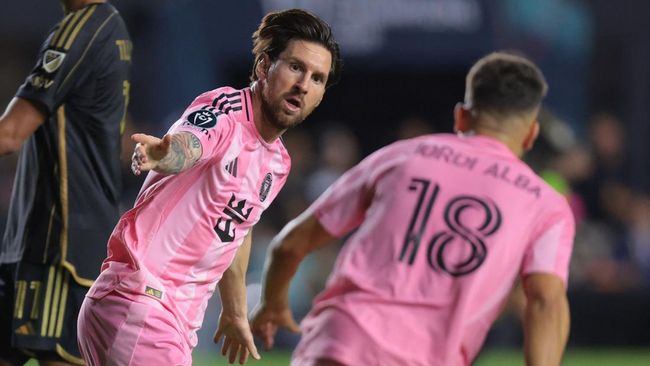 Messi Bawa Inter Miami ke Semifinal Concacaf Champions Cup