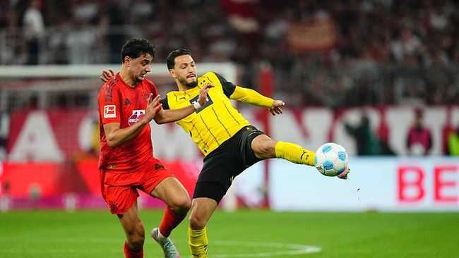 Dortmund Tahan Imbang Bayern Munich 2-2 di Allianz Arena
