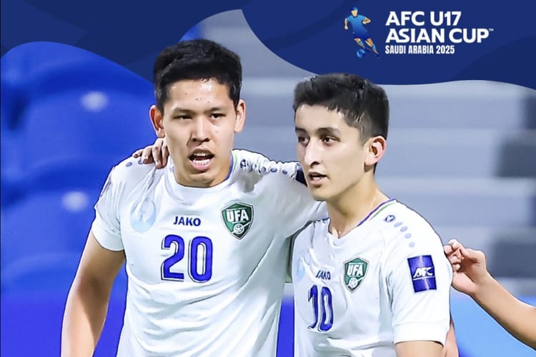 Uzbekistan Lolos ke Semifinal Piala Asia U-17 2025 Usai Kalahkan UEA 3-1