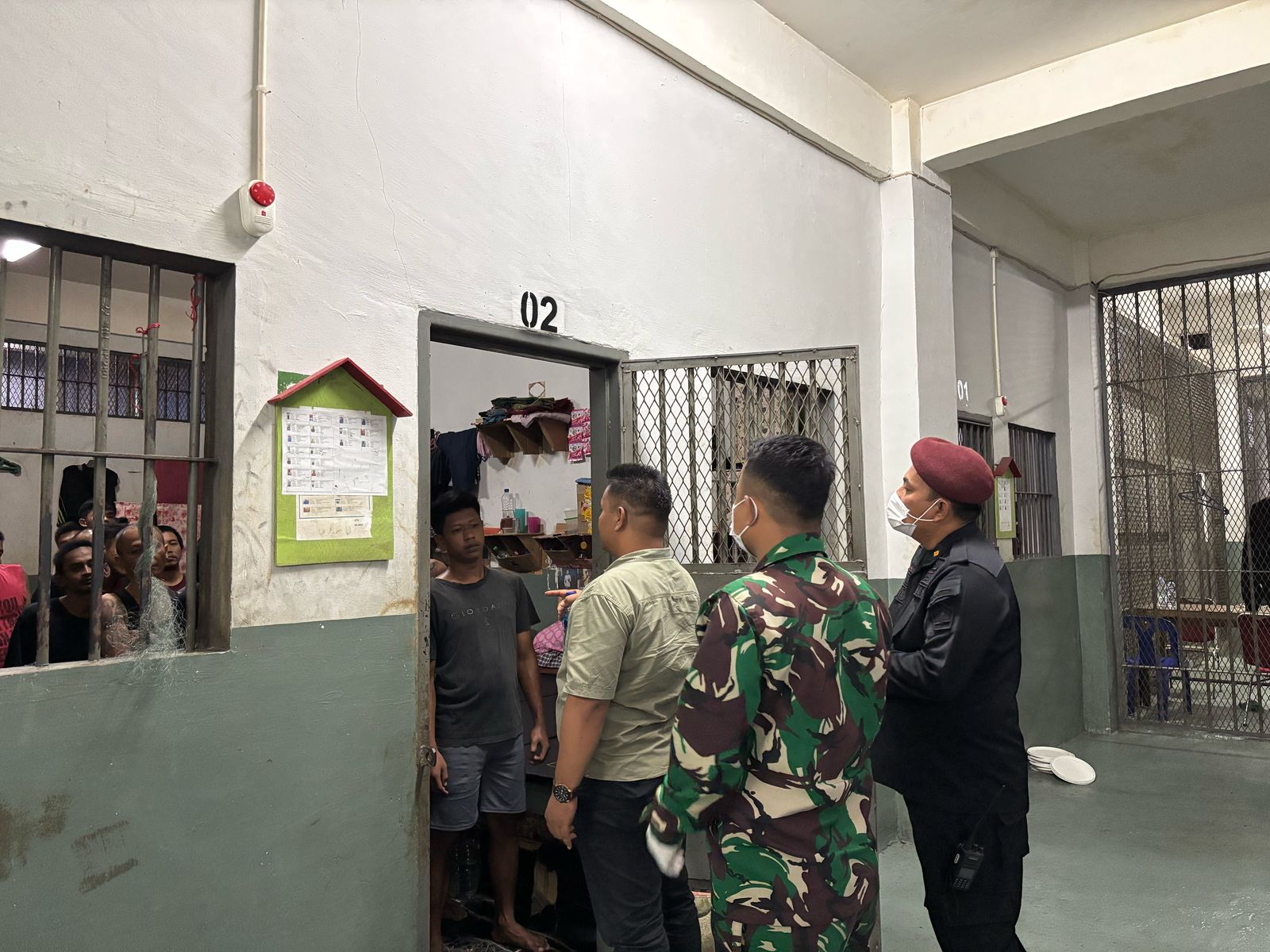 Razia Gabungan Digelar, Lapas Pancurbatu Tegaskan Komitmen Bebas Narkoba