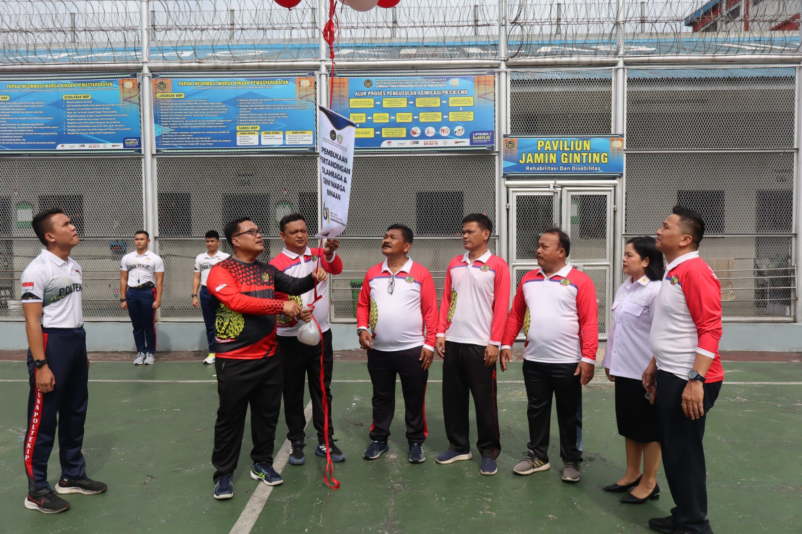 Porseni HBP ke-61 Resmi Dibuka Kalapas Pancurbatu, Warga Binaan dan Petugas Perkuat Kebersamaan