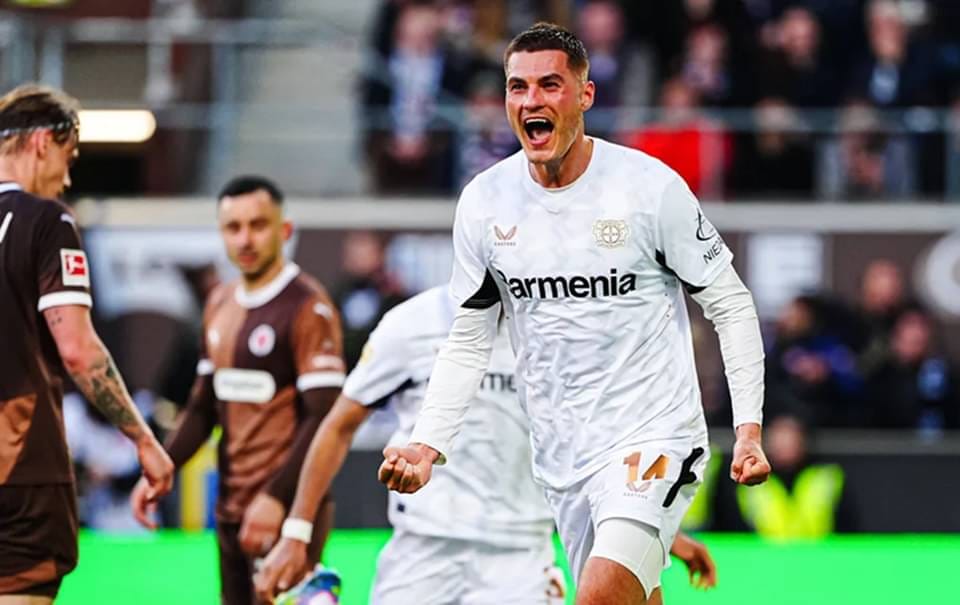 Leverkusen Gagal Menang di Kandang St Pauli, Skor Akhir 1-1