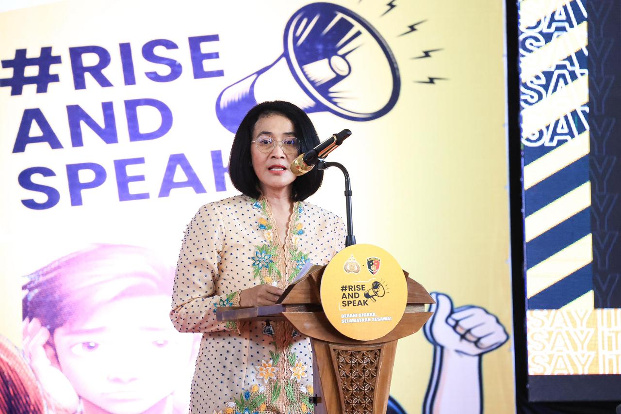 Peringati Hari Kartini, Polri Gelar Kampanye “RISE AND SPEAK” di Jepara