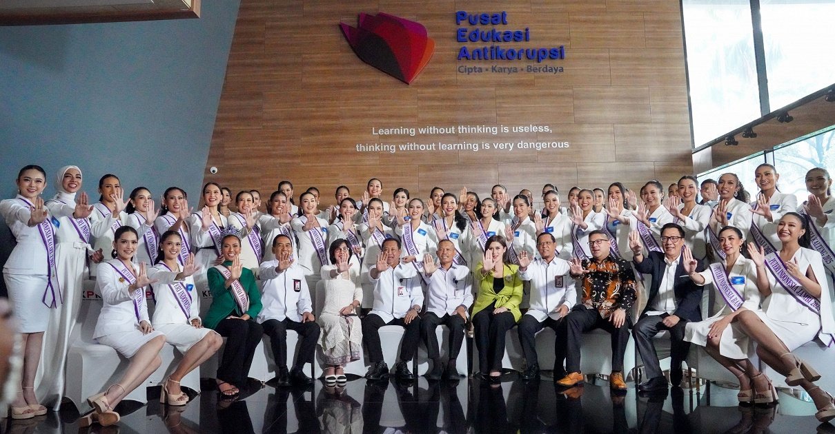Finalis Puteri Indonesia 2025 Dapat Pembekalan Nilai Antikorupsi dari KPK di Hari Kartini