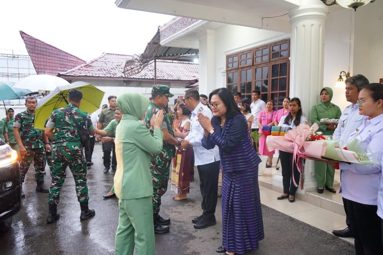 Kunjungan Pangdam I/BB ke Tapanuli Utara: TNI Tak Hanya Jaga Keamanan dan Pertahanan