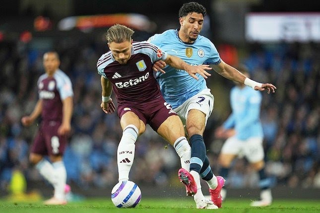 Manchester City Kalahkan Aston Villa 2-1 Lewat Gol Dramatis Matheus Nunes di Menit Akhir