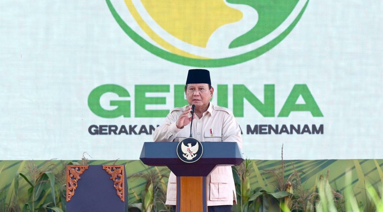Presiden Luncurkan Program Gerina, Dorong Partisipasi Masyarakat dalam Ketahanan Pangan