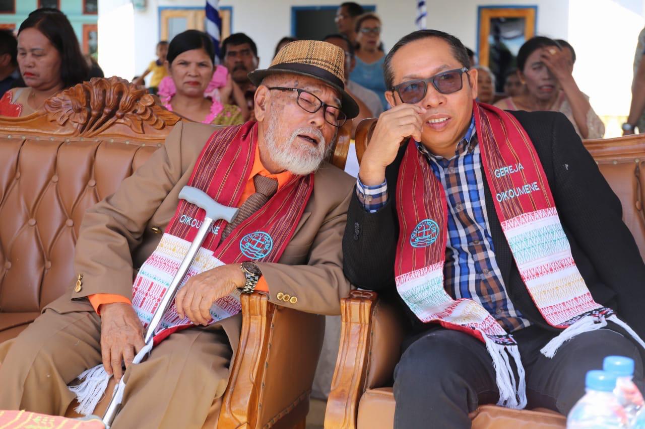 Peresmian Gereja Oikumene Lobu Siregar, Bupati JTP: Tempat Menumbuhkan Karakter dan Kebersamaan