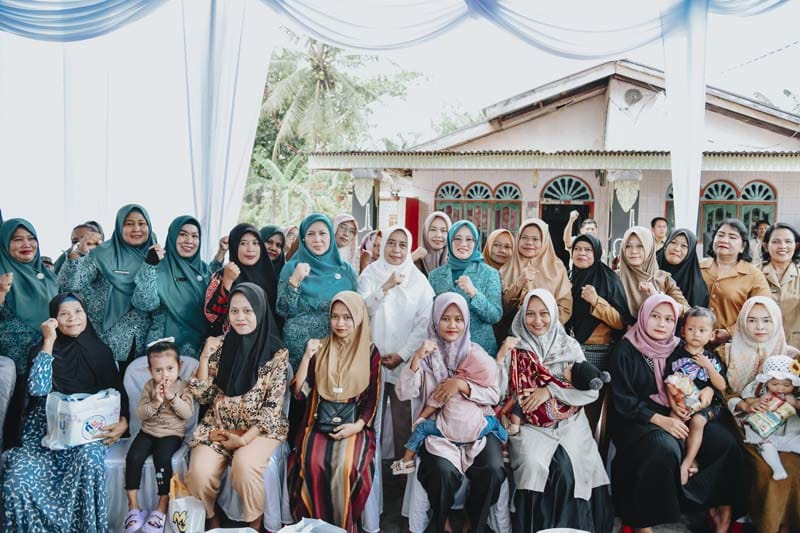 Wakil Ketua TP Posyandu Sumut Tinjau Pelayanan dan Hiburan Lansia di Batubara